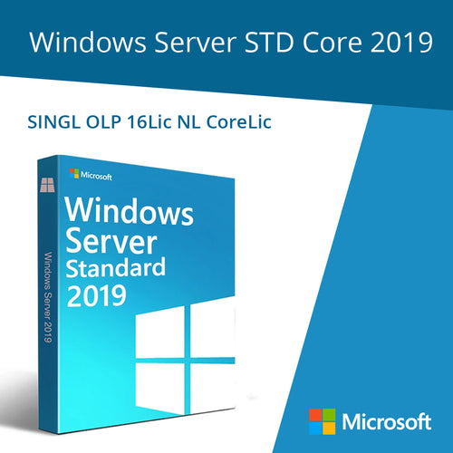 Windows Server STD Core 2019 SINGL OLP 16Lic NL CoreLic